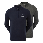 9906 FootJoy Wool Blend 1/2 Zip Pullover